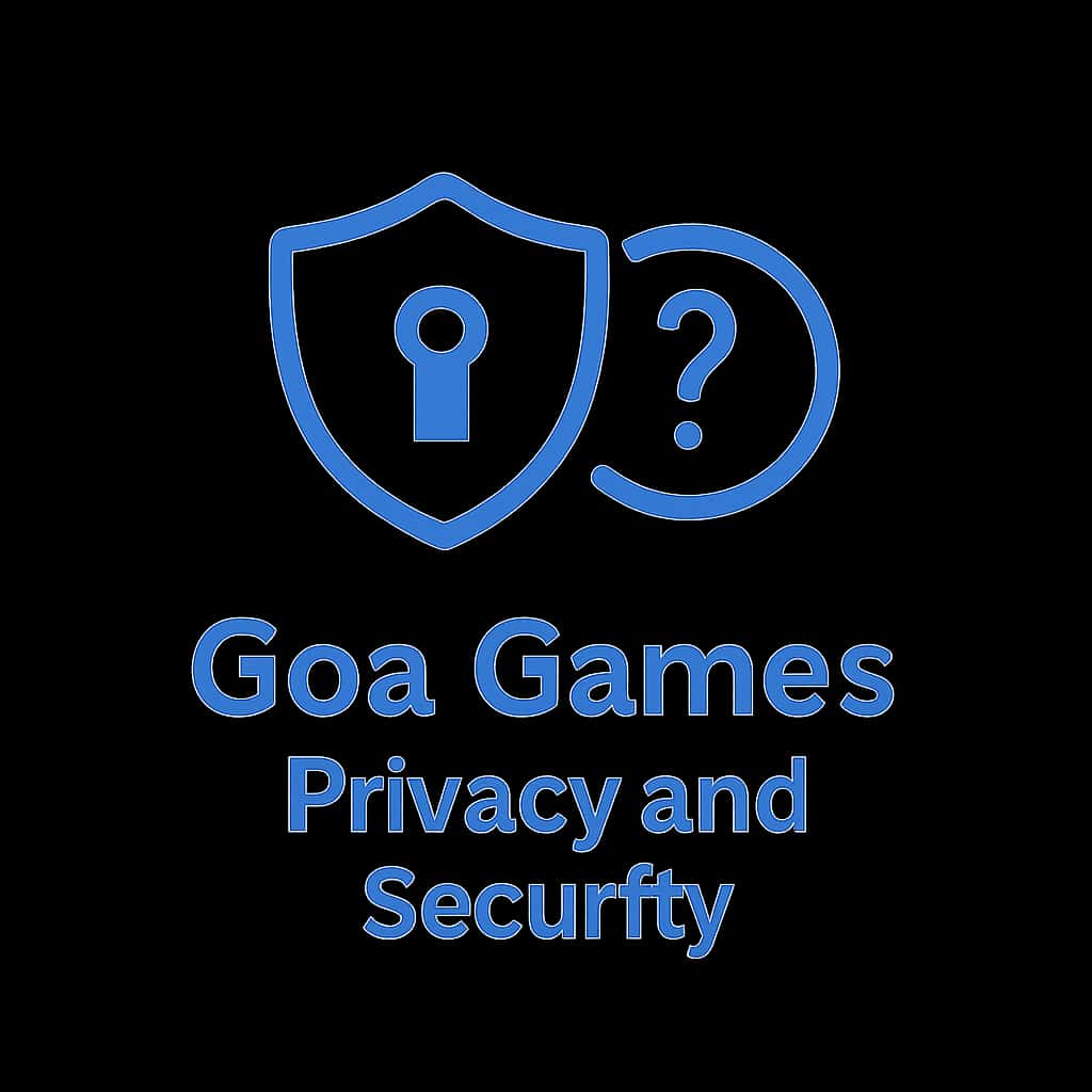 An icon representing privacy and security measures for Goa Games.