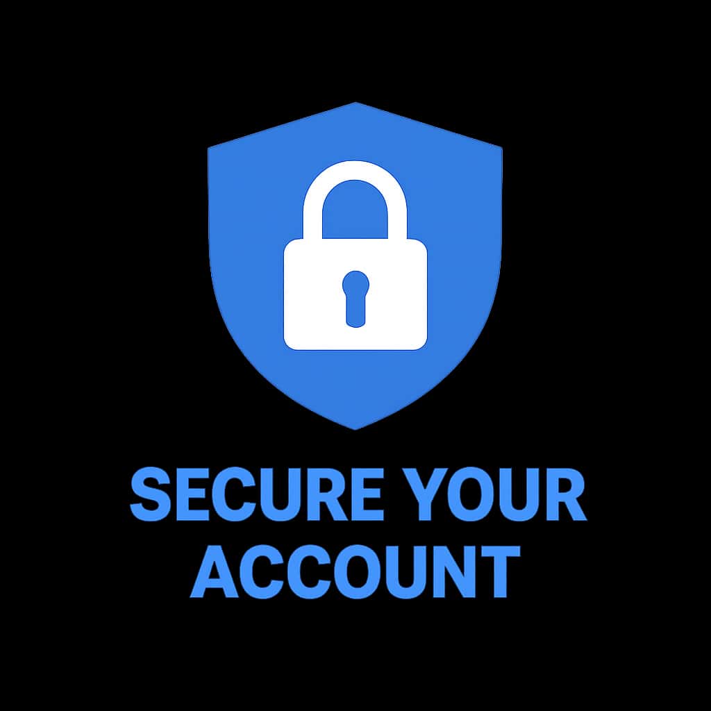 An icon symbolizing account security with the text 'Goa Games'.