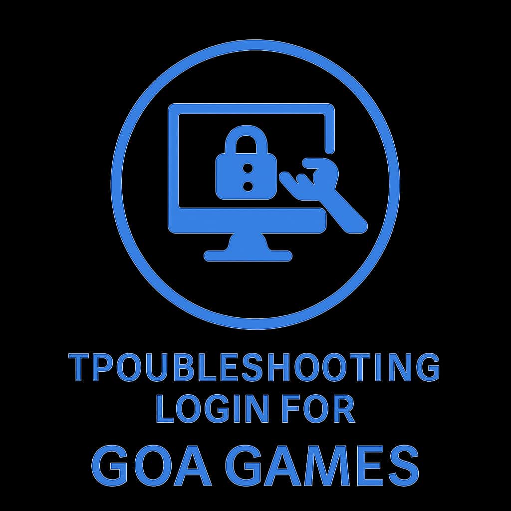 An icon representing assistance for Goa Games login issues.